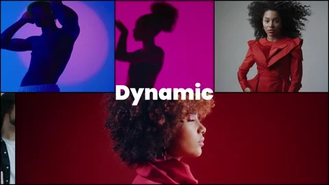 Dynamic Multiscreen Grid Opener Slideshow | Modern Promo Intro 스톡 After Effects