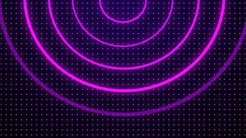 Dynamic neon abstract loop. Neon looped abstract background, perfect for gr.. Stock Illustration