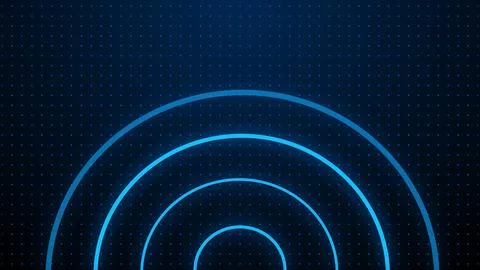 Dynamic neon abstract loop. Neon looped abstract background, perfect for gr.. Stock Illustration