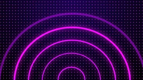 Dynamic neon abstract loop. Neon looped abstract background, perfect for gr.. Illustrazione stock