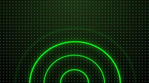 Dynamic neon abstract loop. Neon looped abstract background, perfect for gr.. Stock Illustration