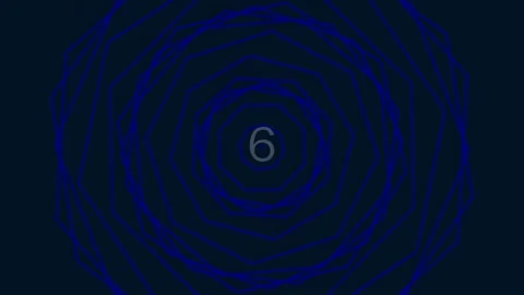 Dynamic neon blue spiral vortex animation for technological backgrounds and.. Stock Footage 342116824