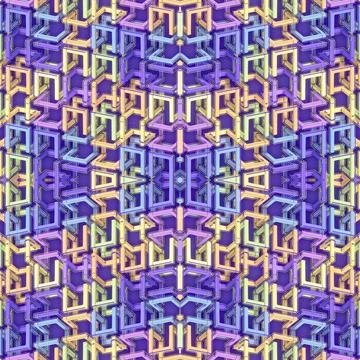 Dynamic Neon Blue Splines Flow Cyberpunk Data Streams 3D Wave Stockillustratie