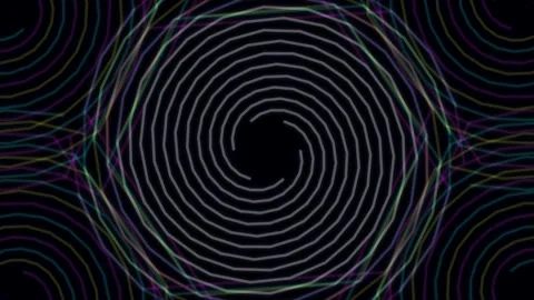 Dynamic neon green spiral abstract vortex pattern for futuristic technology.. Stock Footage 339776157