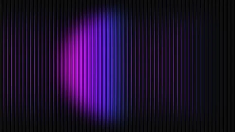 Dynamic Neon Light Glow on Vertical Lines Abstract Background Loop. Stock Footage 340028518