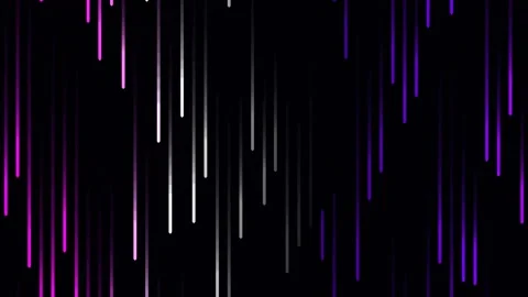 Dynamic neon light streaks background animation, abstract energy flow effect Stock Footage 342161026