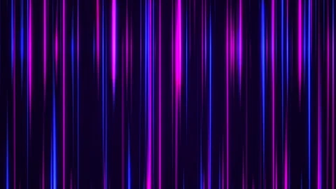 Dynamic Neon Light Stripes on Dark Background with Vibrant Colors and Abstr.. Stock Footage 341927064