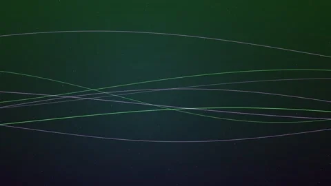 Dynamic neon lines create a mesmerizing abstract motion graphic Stock Footage 327338847