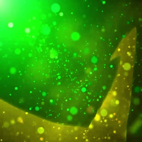 Dynamic Neon Particles Abstract Colorful Loop Stock Footage 334121316