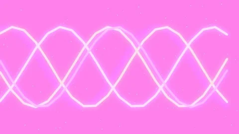 Dynamic neon sine wave abstract background for tech, energy, data visualiza.. Stock Footage 336226737