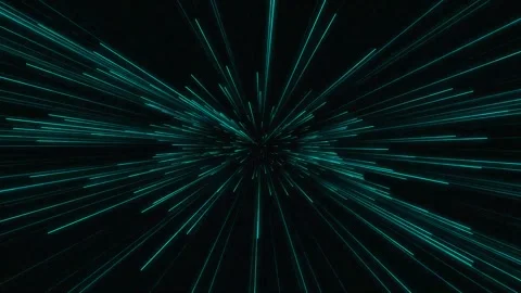 Dynamic neon space warp motion background 스톡 동영상 338180784