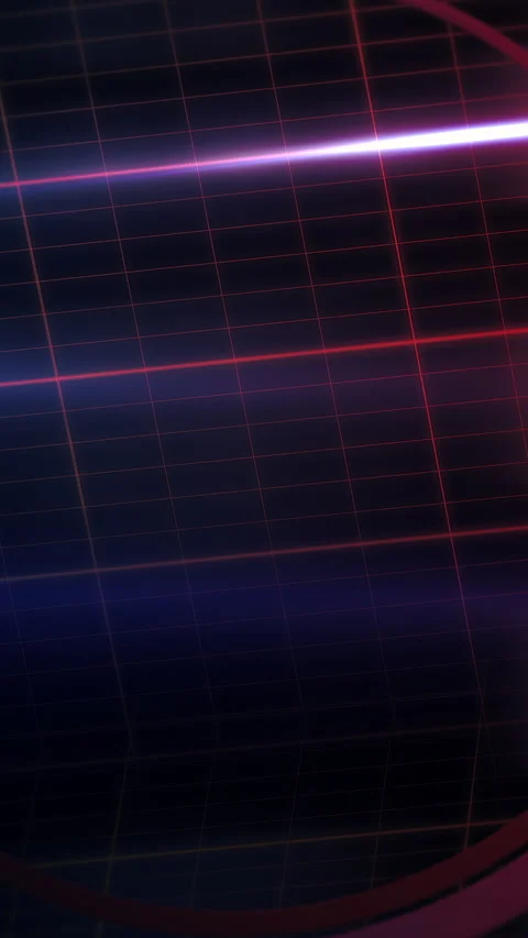 Dynamic Neon Sphere With Lights, Luminous Globe Featuring Sweeping Streaks Stock Footage 324868052