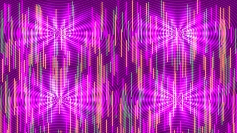 Dynamic neon synthwave audio visualizer equalizer abstract tech background lo Stock Footage 333437056