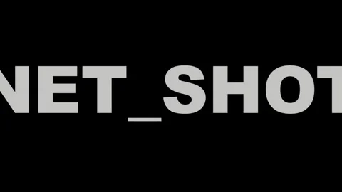 Dynamic "NET SHOT" animated title screen for technology, internet, network,.. 库存影片 330280190