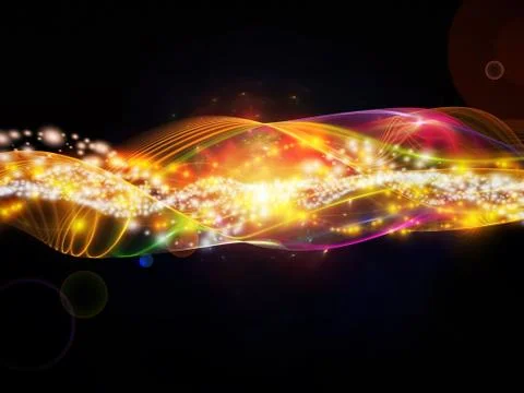 Dynamic Network Abstraction Illustrazione stock
