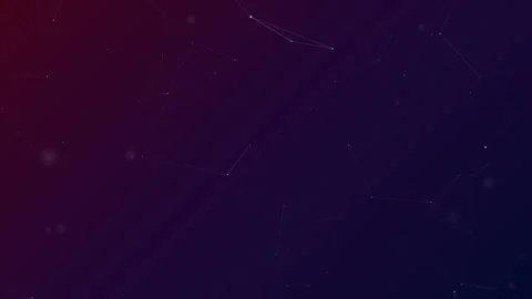 Dynamic Network Connection Animation on Purple Background Stock Footage 331086677
