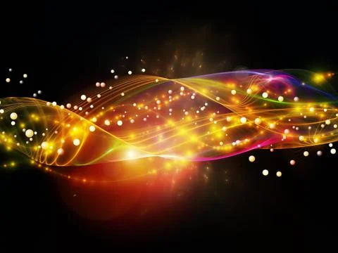 Dynamic Network Propagation Stockillustratie