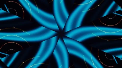 Dynamic Neural Pulse and Microscopic Biological Data Transmission Stock Footage 339404890