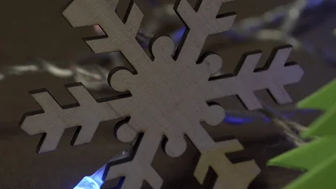 Dynamic new year's decorations, Christmas toys and objects 動画素材 69862027