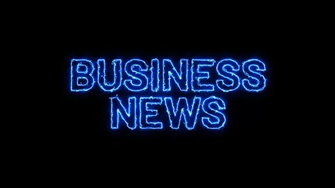 Dynamic  News Based animated text ideal for broadcasts, news intros, headlines Stock Footage 318146604