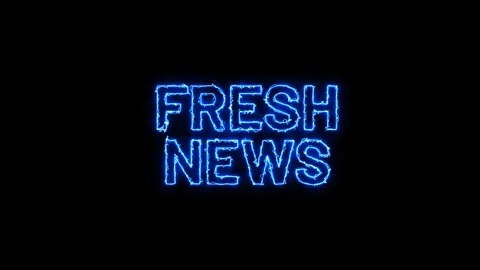 Dynamic  News Based animated text ideal for broadcasts, news intros, headlines Stock Footage 318146988