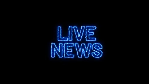 Dynamic  News Based animated text ideal for broadcasts, news intros, headlines Stock Footage 318147274