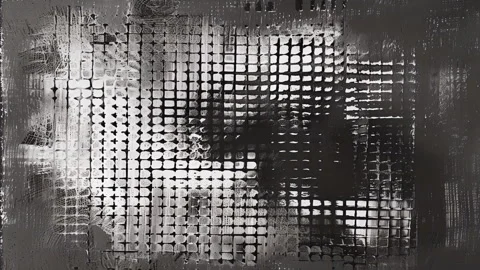 Dynamic Noisy Grunge Texture Frame Stock Footage 293499438