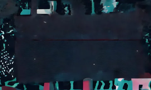 Dynamic Noisy Grunge Texture Overlay Stock Footage 294164330