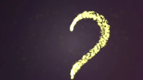 Dynamic number two transforms into a glowing heart shape Video stock 326265581