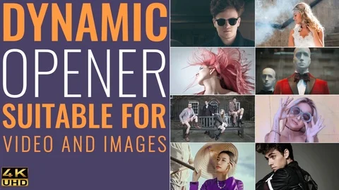 Dynamic Opener 库存 After Effects