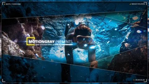 Dynamic Opener Modèle After Effects