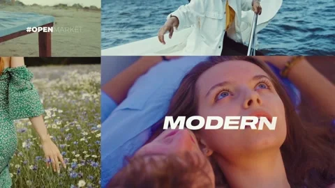 Dynamic Opener After Effects stock