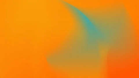 Dynamic orange and blue gradient with smooth transitions. Vibrant colors and Vídeo Stock 309855605