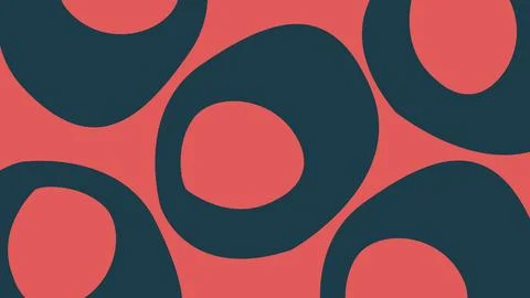 Dynamic Organic Flowing Background 库存插图