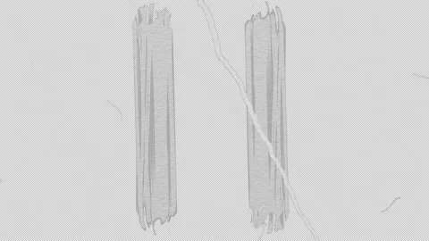 Dynamic Paper Rip Overlays Stock Footage 321060083