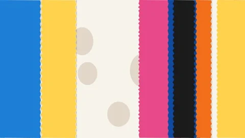 Dynamic paper textures create a vibrant and eye-catching abstract background Stock Footage 327944524