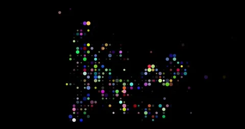Dynamic Particle Map Forming French Southern Territories Silhouette Stock Footage 319303668