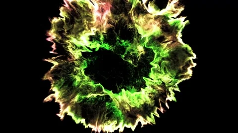Dynamic Particle Shockwaves Overlay- Energy Loop Animation Background. Vidéo 302541330