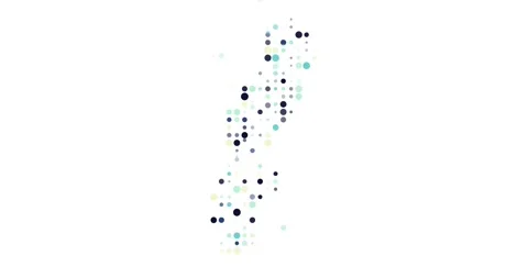 Dynamic Particles Assemble to Form Sweden Map Contour Stock Footage 319300357