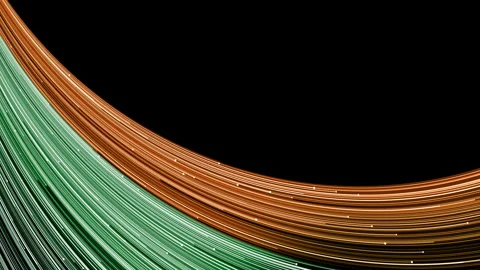 Dynamic Particles: Minimalist Business Background Video Footage Stock Footage 333347019