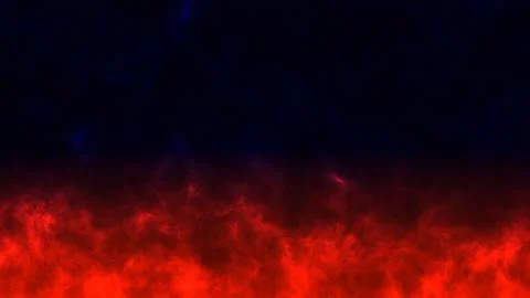 Dynamic Particles with Red and Blue Colors イラスト素材