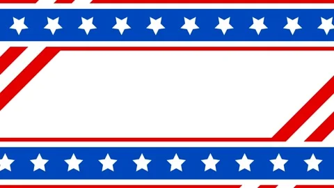 Dynamic Patriotic USA Flag Background Animation with Stars and Stripes. 库存影片 340074089