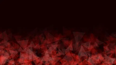 Dynamic pattern background of red and white polygons Stock Illustration