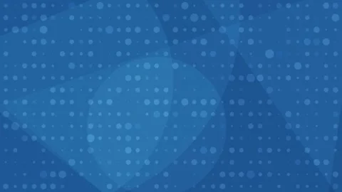 Dynamic pattern of glowing blue dots, loopable background of abstract rotating 動画素材 318597312