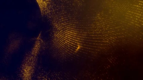 Dynamic patterns of light and color swirl in a captivating display Stock Footage 311529255