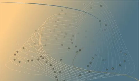 Dynamic Perspective Abstract Background Stock Illustration