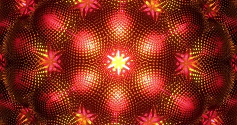 Dynamic picture in a kaleidoscope Stock Footage 205546236