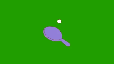 Dynamic Ping Pong Table Tennis Animation 库存影片 342569226