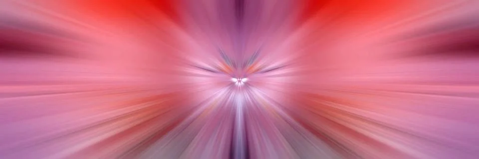 Dynamic pink lines of light. Light from central point. Dynamic pink lines ... Foto stock
