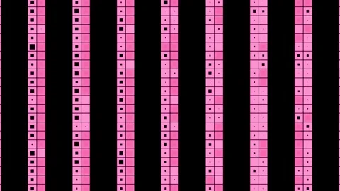 Dynamic pink pattern loop ideal for immersive DJ concerts and parties Stock Footage 293680277